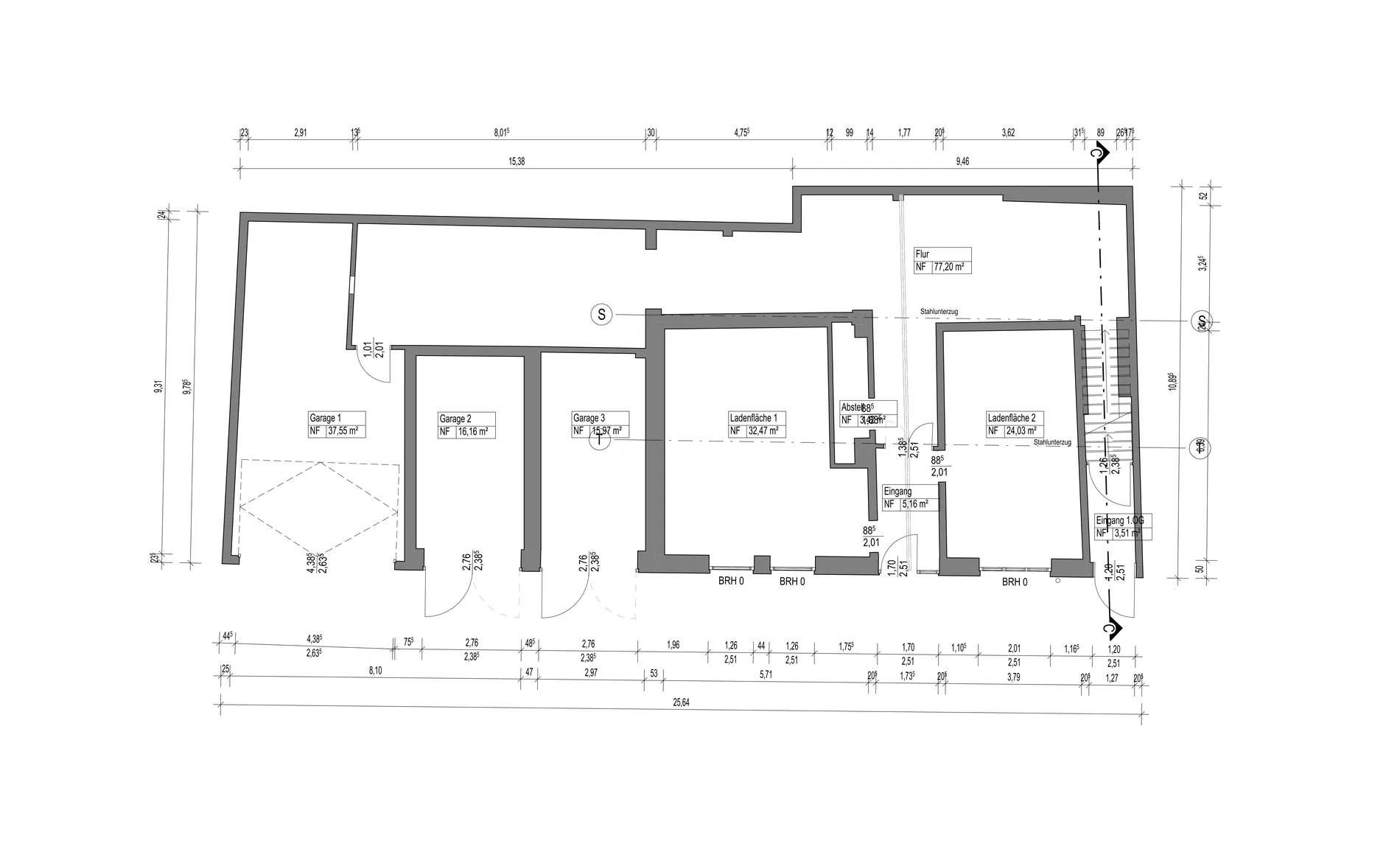 Grundriss (Bestand)