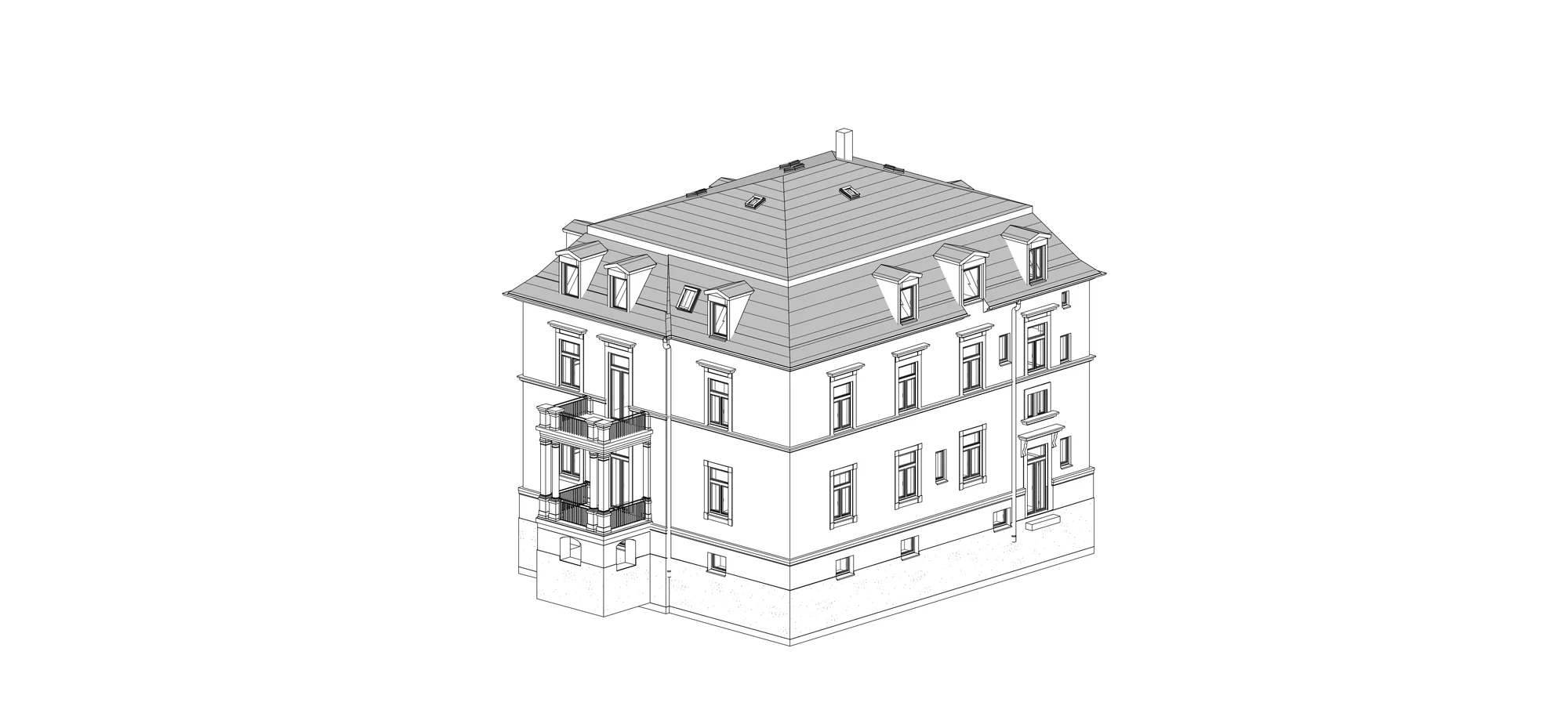 Wohnhaus mit Praxis